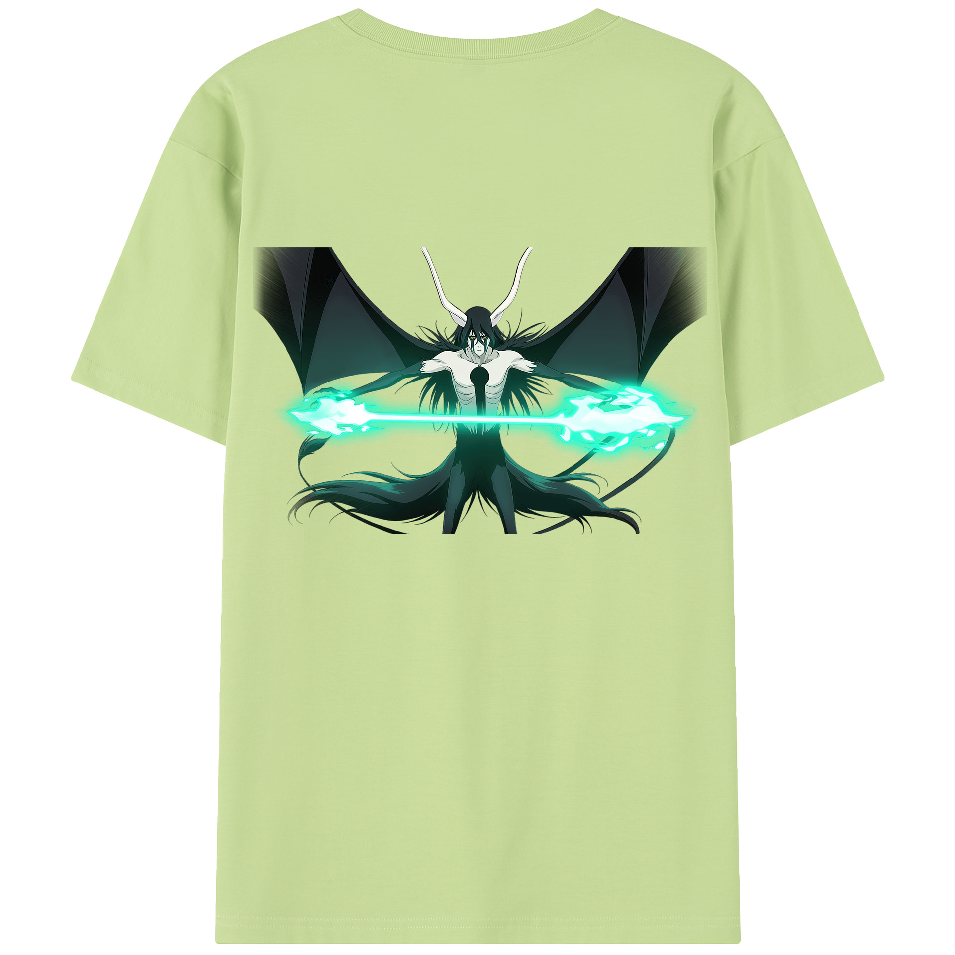 （画像用） ブリーチ ウルキオラ·シファー BLEACH Ulquiorra cifer 綿100％半袖Tシャツ（背面プリント）